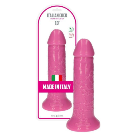 Fallo realistico pink Italian Cock 10'' Rosa