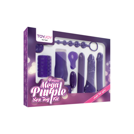 kit set mega Sex Toy Kit purple