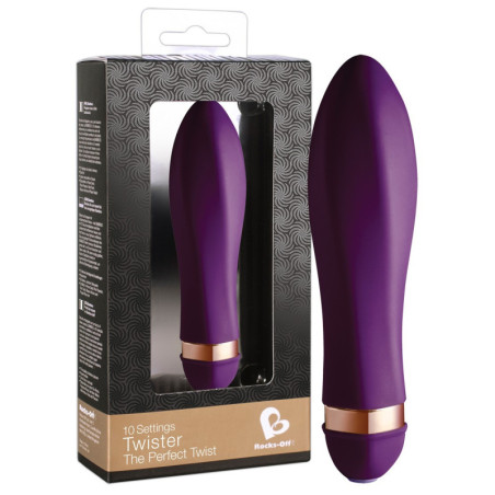 vibratore design vaginale twister rocks off