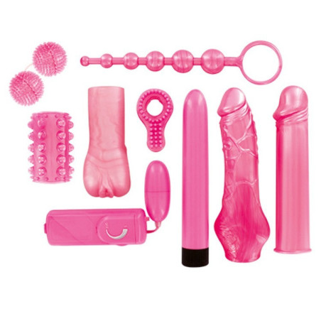 kit sex toy per la Bestseller - extreme pleasure kit pink