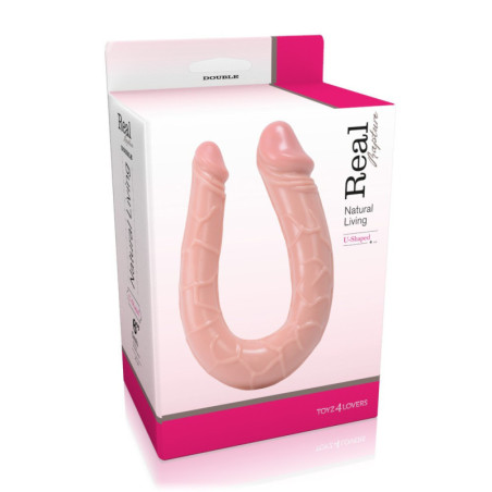 Fallo realistico doppio Double dildo real rapture u-shaped