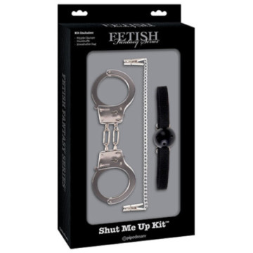 Kit bondage Limited edition bdsm black morso manette morso