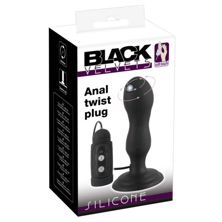 Plug Anale Twist black velvets