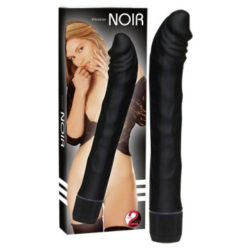 Vibratore Anale Vaginale realistico rouge e noir slim anal