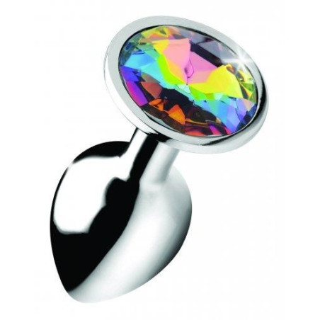 Anal Rainbow Gem Butt Plug - Klein