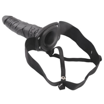 Fallo dildo indossabile strap on cavo Real Rapture 8 Black