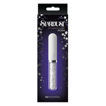 Vibratore Stardust Posh white