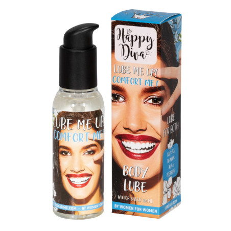 Lubrificante happy diva body lube me up 100 ml