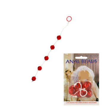 Palline Anale vaginale rosse anal mini beads