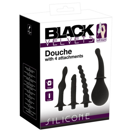 Doccia intima Silicone Douche with 4 Attachments