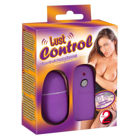 Ovetto vaginale vibrante Lust Control