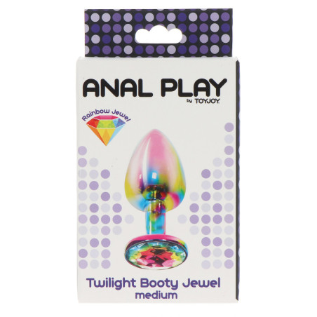 Plug anale in metallo Twilight Booty Jewel Medium