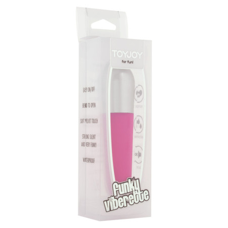 Mini vibratore vaginale rosa Funky Viberette