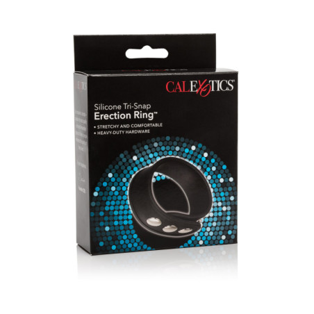 Anello per pene Silicone 3-Snap Erection Ring