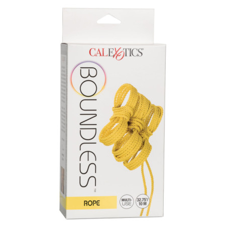 Corda costrittivo bondage gialla Boundless Rope 10M