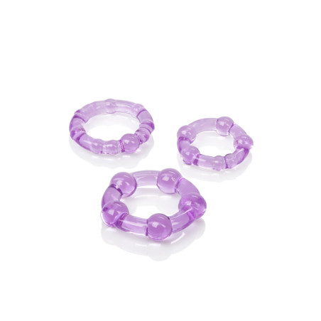 kit Anello fallicoIsland Rings purple 3 pz