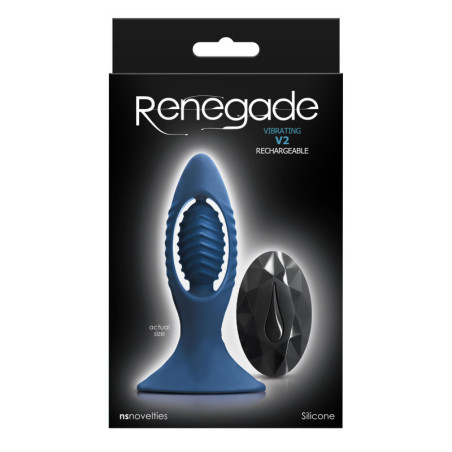 Plug anale vibrante con telecomando V2 Buttplug