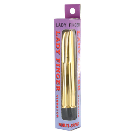 Vibratore classico oro Ladyfinger Mini Vibrator