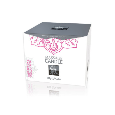 candela da massaggio Massage Candle Shiatsu rasberry vanilla