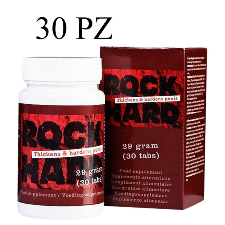 Rock Hard Pills 30pcs migliora attività ormonale