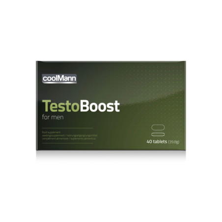 CoolMann Testoboost 40 pcs compresse per uomo