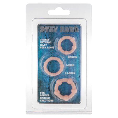 Anello pene kit Stay Hard - Three Rings