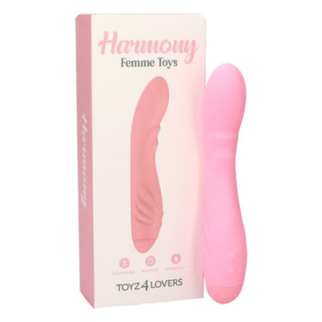 Vibratore vaginale in silicone realistico Harmony