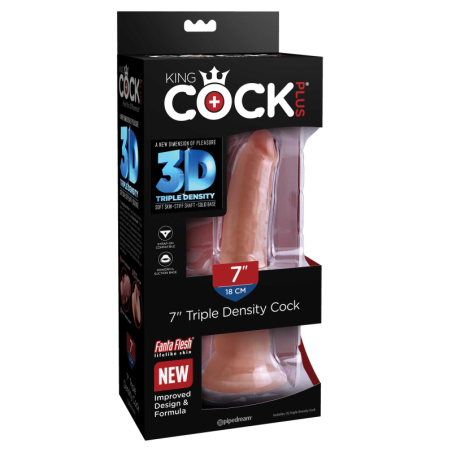 Fallo realistico Triple Density Cock 7 Inch