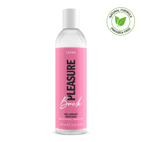 Lubrificante sessuale a base acqua Lovee Back Pleasure 150 ml