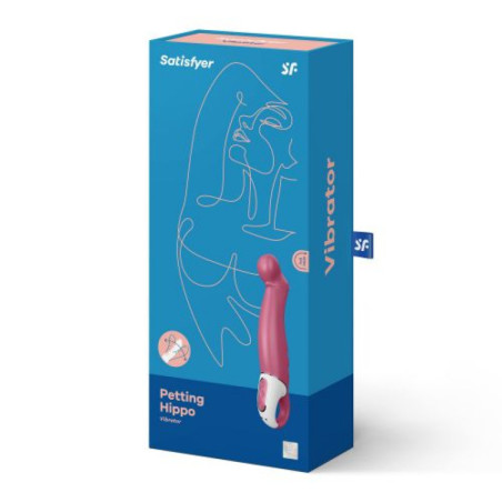 Vibratore vaginale Satisfyer Petting Hippo