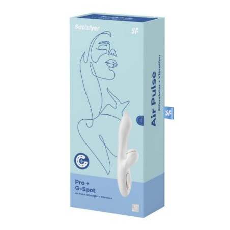 Vibratore rabbit succhia clitoride Satisfyer pro+ g-spot