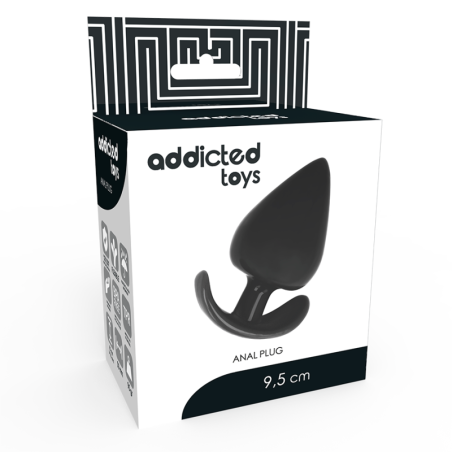 Plug fallo anale black Addicted toys