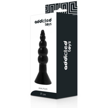 Fallo a sfere ADDICTED TOYS ANAL PLUG black