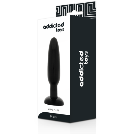 Plug anale con ventosa Addicted Toys black Butt