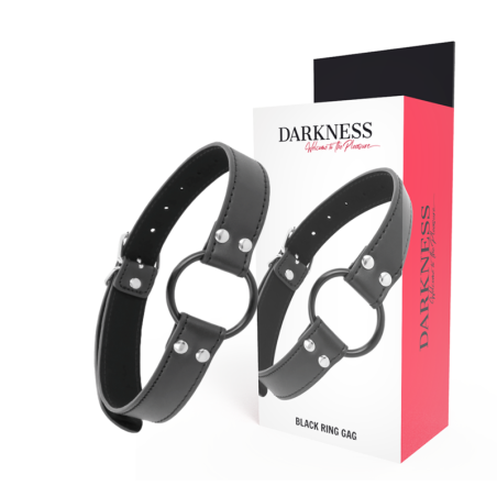 Morso sadomaso DARKNESS BLACK GAG RING