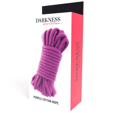 Corda Bondage DARKNESS KINBAKU ROPE LINEN PURPLE 10 M