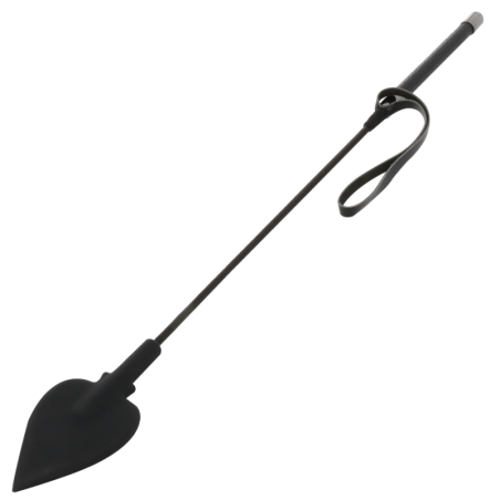 Frusta DARKNESS RIDING CROP BLACK SILICONE