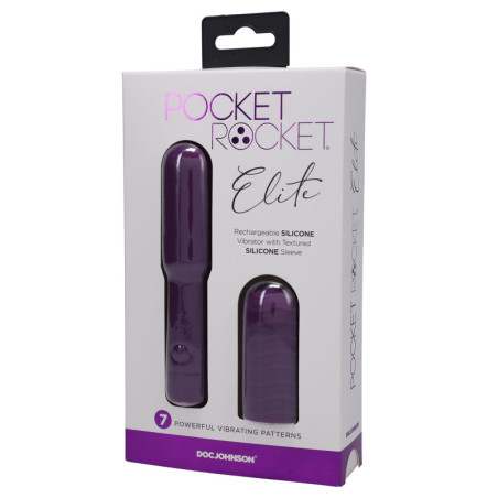 Vibratore viola Pocket Rocket Elite