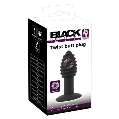 Dilatatore anale vibrante Twist Butt Plug