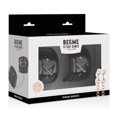 Manette BEGME BLACK EDITION PREMIUM HANDCUFFS