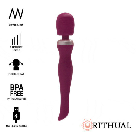 Vibratore wand RITHUAL AKASHA WAND RECHARGEABLE 2.0 ORQUIDEA