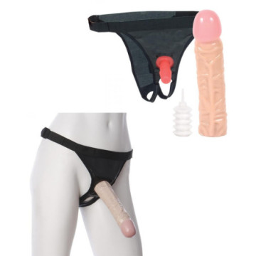 fallo dildo realistico vaginale strap on indossabile vac-u-lock set 8 dong