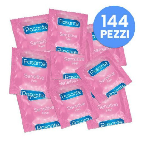 Preservativi pasante feel sensitive 144 pz