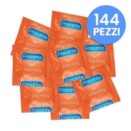 Preservativi Pasante Warming 144 pz