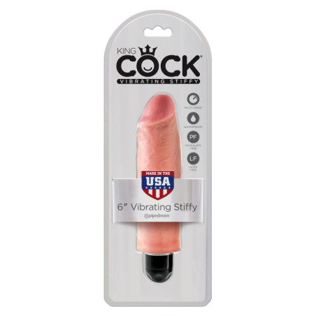 Vibratore King Cock 6 Inch Vibr Stiffy