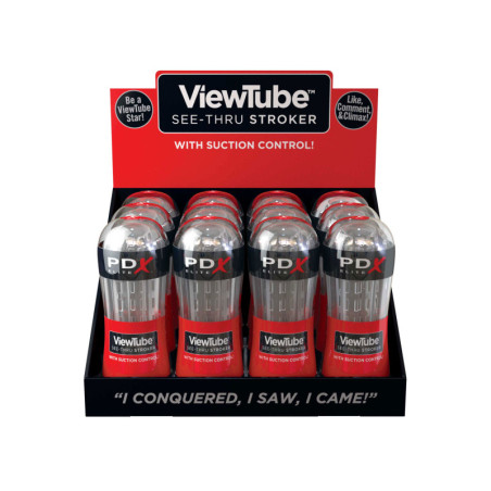 Masturbatore Viewtube See-Thru Stroker 12PC