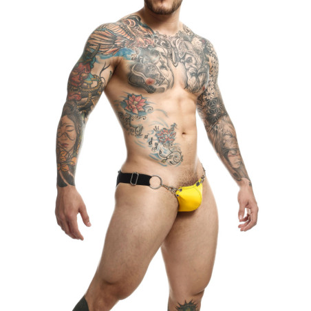 Perizoma uomo giallo DNGEON Snap Jockstrap