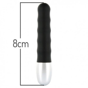 Vibratore vaginale anale stimolatore nero mini fallo vibrante stimolatore clitoride
