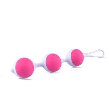 palline vaginali Geisha vibranti stimolatore vaginale in silicone bi balls triple sex toys