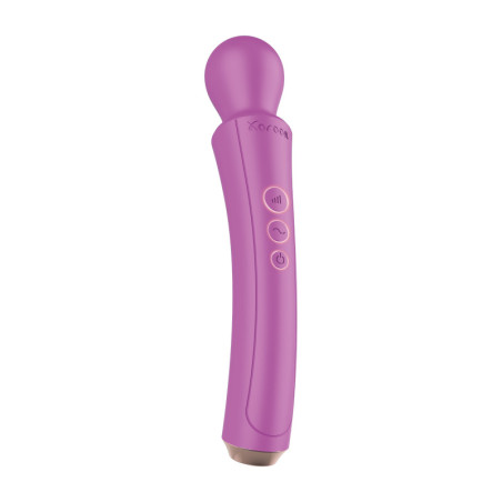 Massaggiatore wand ricurvo fucsia The Curved Wand